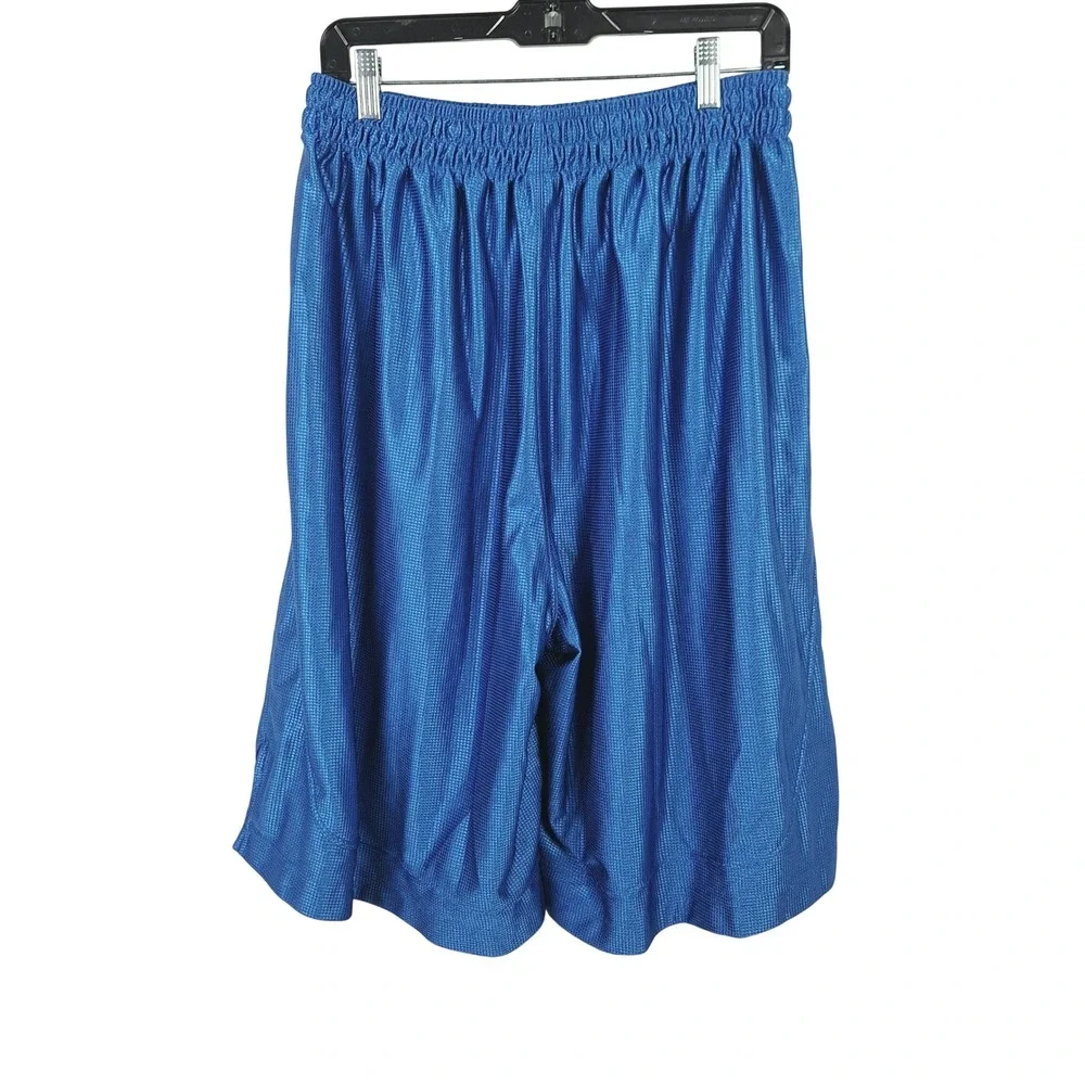 Jordan Brand Mens Royal Blue Mesh Basketball Shorts Jumpman Logo Size XL